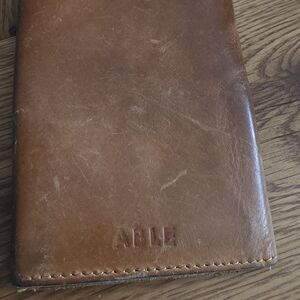 Able Tan Leather Wallet